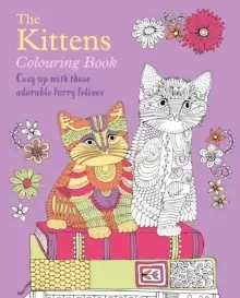 Image of The Kittens Colouring Book : Cosy Up with these Adorable Furry Felines