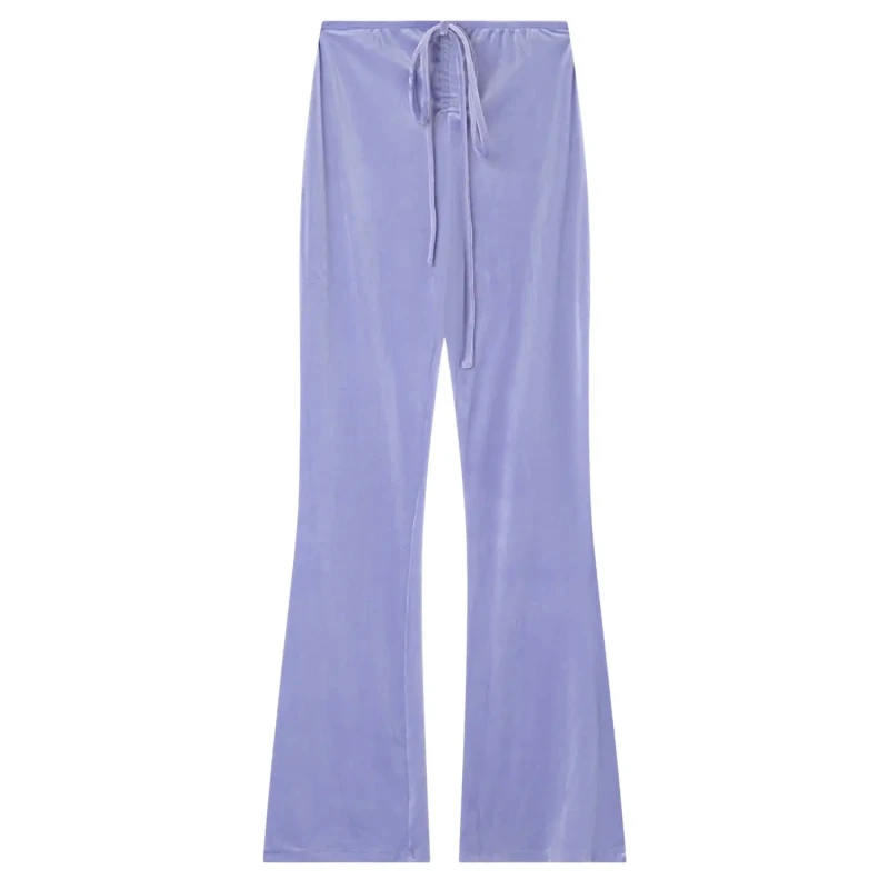 Image of Sixth June Womens Trousers Sixth June Cordon Details Violet Female M