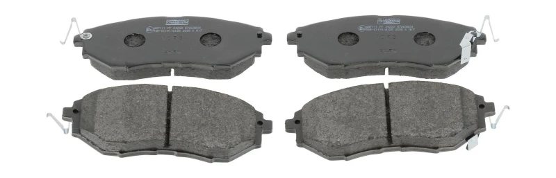 Image of Brake pad set CHAMPION 572638CH