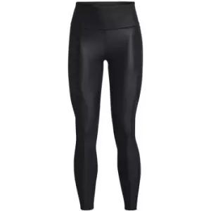 Image of Under Armour Iso-Chill Run Ankle Tights Womens - Black