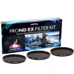 Image of Hoya 52mm Pro ND EX Filter Kit (8/64/1000)