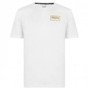 image of Puma Holiday T Shirt - White