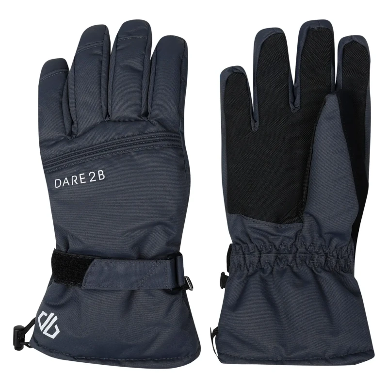 Image of Dare 2b Worthy Ii Ski Gloves Dark Grey