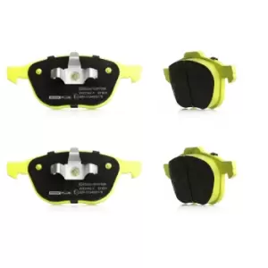 Image of RIDEX PLUS Brake pad set FORD,MAZDA,VOLVO 402B0011P 1223682,1321517,1360305 1508074,1519528,1566093,1695810,1712024,1753844,1759370,1765766,1809256