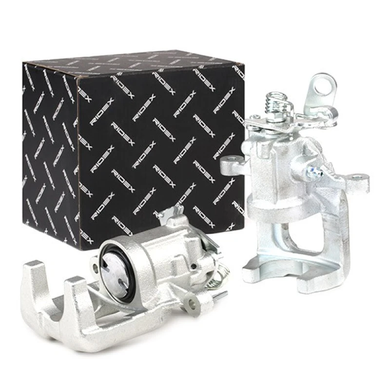Image of RIDEX 78B1794 Brake caliper Rear Axle, without holder Cast Iron Brake Caliper (78)