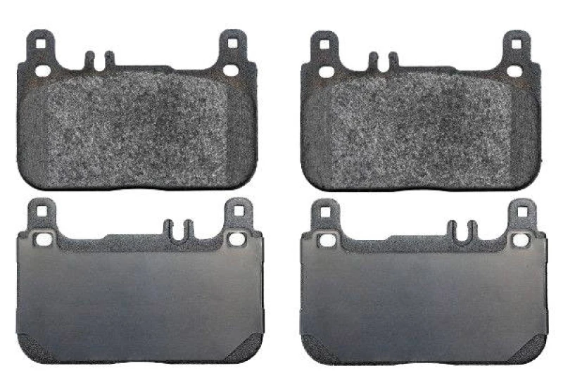 Image of SWAG 33 10 5163 Brake pad set Front Axle, prepared for wear warning indicator Brake Pad Set,disc brake (402)