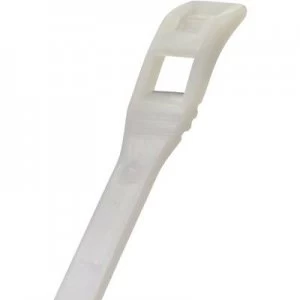 Image of Cable tie 190 mm Ecru Flat head PB Fastener LP 07