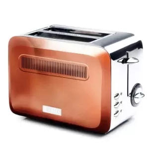 Image of Haden Boston 2 Slice Pyramid Toaster 189738 in Copper