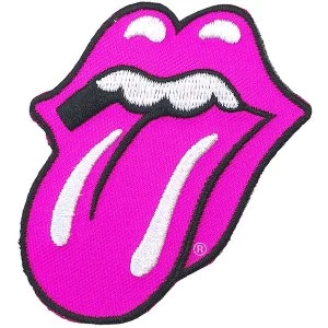 image of The Rolling Stones - Classic Tongue Pink Standard Patch