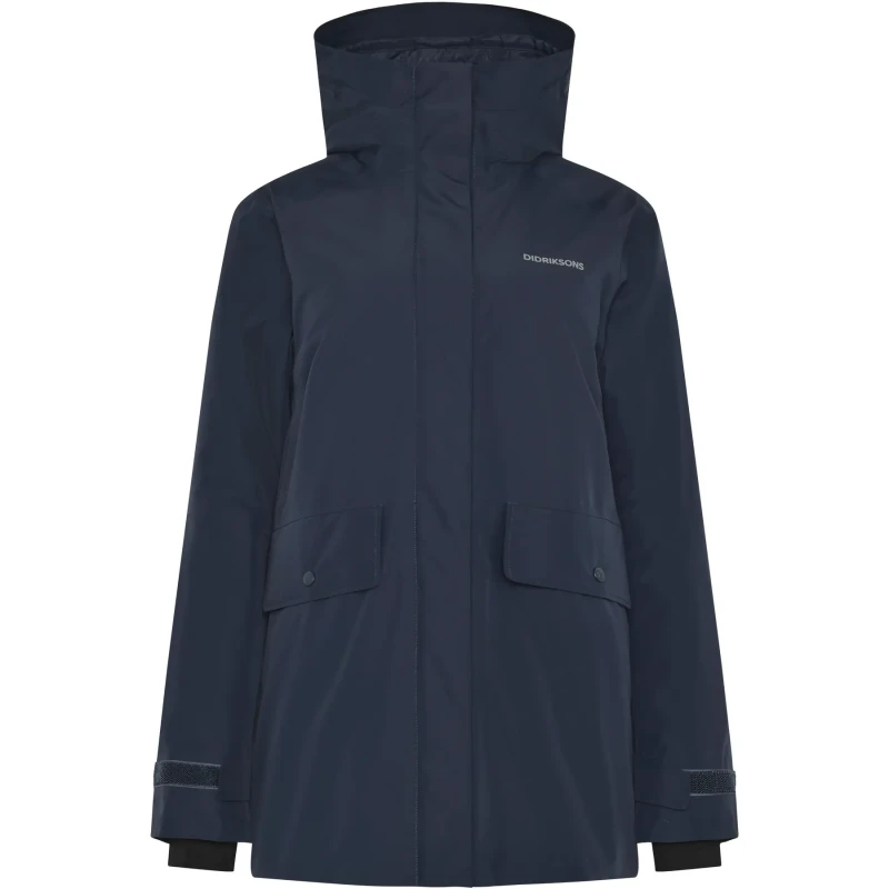 Image of Womens parka Didriksons Tuva Bleu Female 38