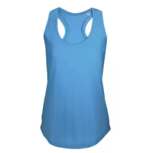 Image of SOLS Womens/Ladies Moka Plain Sleeveless Tank Top (XS) (Aqua)