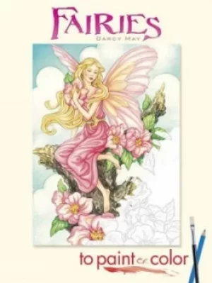 Image of Fairies to Paint or Color by Darcy May