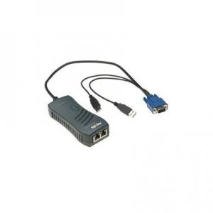 image of Lantronix SecureLinx Spider Black KVM switch