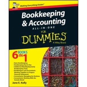 Image of Bookkeeping & Accounting All-in-One For Dummies by Jane E. Kelly (Paperback, 2015)
