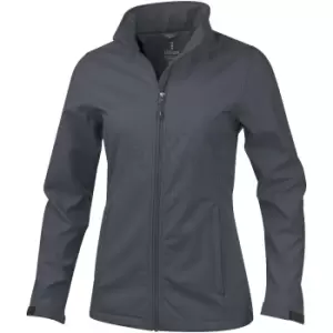 image of Elevate Womens/Ladies Maxson Softshell Jacket (M) (Storm Grey)