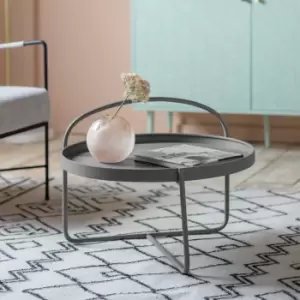 Image of Elwood Coffee Table, Iron Grey