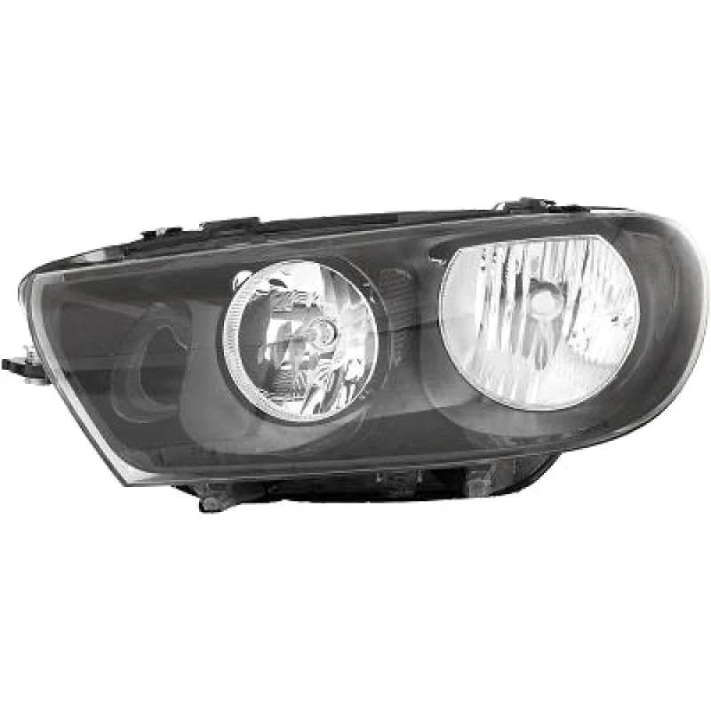 Image of DIEDERICHS 2251981 Headlights H7, with bulb, Left, with motor for headlamp levelling, Halogen Headlight (259)