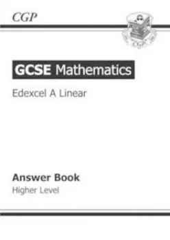 Image of Gcse Mathematics Edexcel a Linear. Answer Book Hardback