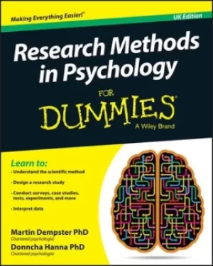 Image of Research methods in psychology for dummies by Martin Dempster