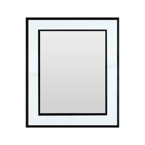 Image of Premier Housewares Premiere Housewares 8 x 10" Photo Frame - Mirrored Black