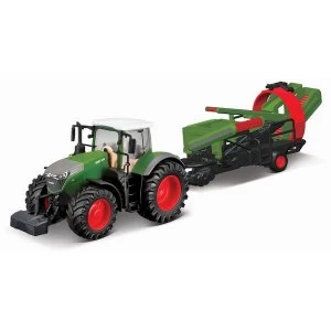 image of Fendt Vario With Cultivator Tractor Model