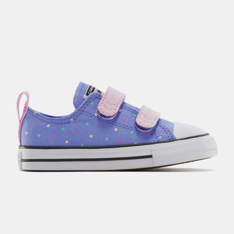 Image of Converse CHUCK TAYLOR ALL STAR BEADS EASY ON boys's Children's Shoes (Trainers) in Blue