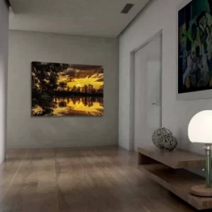 Image of 701002021C-053 Multicolor Decorative Canvas Painting