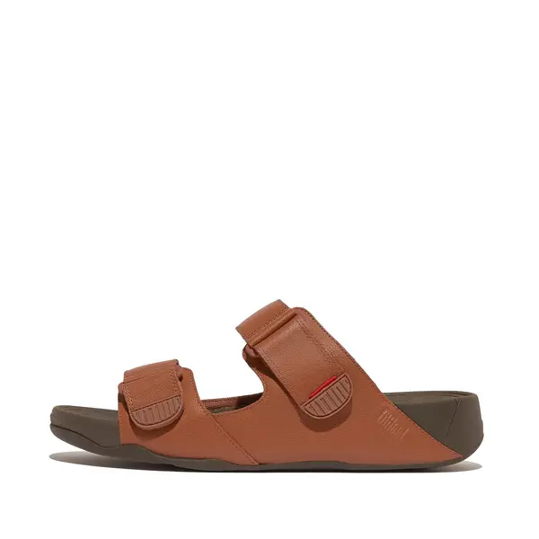 Image of FitFlop Mens Gogh Moc Adjustable Slide Sandals - UK 9