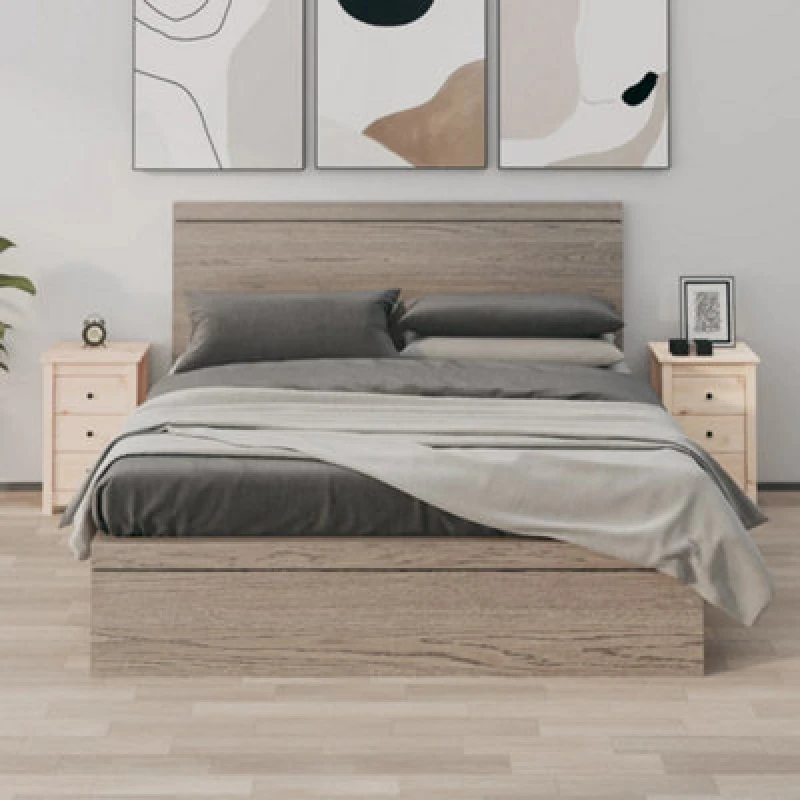 Image of VIDAXL Bedside Cabinets 2 pcs 40x35x61.5cm Solid Wood Pine vidaXL 8720286921913