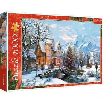 image of Trefl Winter Landscape Christmas Jigsaw - 1000 Piece