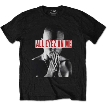 Image of Tupac - Eyez On Me Unisex Large T-Shirt - Black