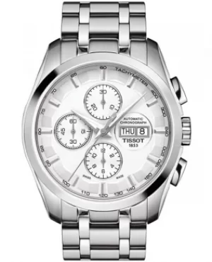 image of Tissot Couturier Automatic Silver Dial Steel Mens Watch T035.614.11.031.00 T035.614.11.031.00