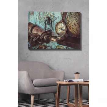 Image of Kanvas Tablo (70 x 100) - 167 Multicolor Decorative Canvas Painting