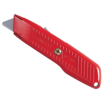 image of Stanley Springback Safety Knife 1-10-189 Red 2 x 3.5 cm