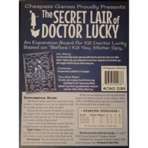 Image of Kill Doctor Lucky Expansion Secret Lair of Doctor Lucky Board Game