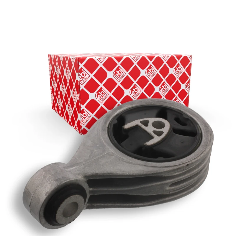 Image of FEBI BILSTEIN 29567 Engine mount Rear, Rubber-Metal Mount Cast Aluminium Engine Mounting (247)