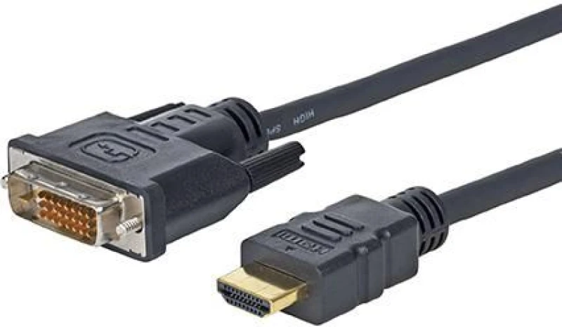 Image of Vivolink PROHDMIDVI7.5 video cable adapter 7.5 m HDMI DVI-D Black