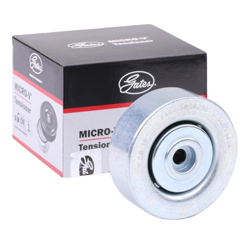 Image of GATES Deflection / guide pulley, V-ribbed belt GATES T36297