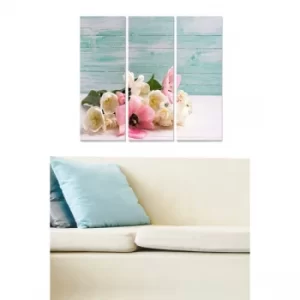 Image of MDF1025149 Multicolor Decorative MDF Painting (3 Pieces)