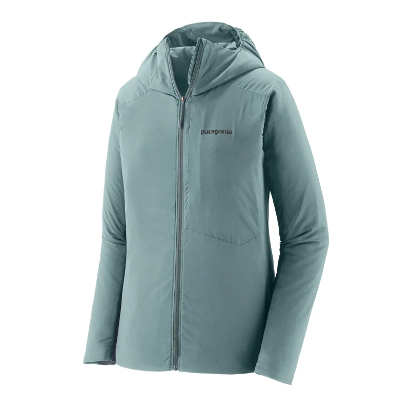 Image of Womens zip-up hoodie Patagonia Nano-Air Bleu Female XL