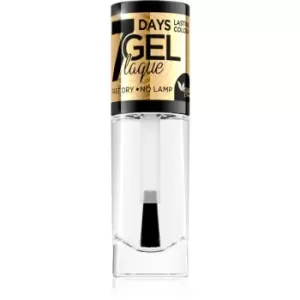 Image of Eveline Cosmetics 7 Days Gel Laque Nail Enamel gel nail polish without UV/LED sealing shade 34 8 ml