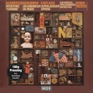 Image of Bernstein* / Gershwin* / Copland*, Los Angeles Philharmonic Orchestra, Zubin Mehta - Overture 'Candide'...
