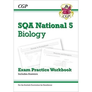 Image of New National 5 Biology: SQA Exam Practice Workbook - includes Answers Paperback / softback 2018