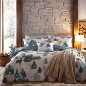 Image of Riva Arcticus Double Duvet Set Blue