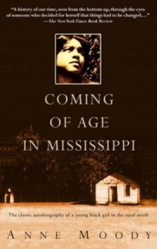 Image of Coming of Age in Mississippi by Anne Moody Book