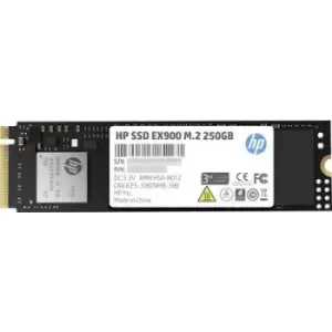 Image of HP EX900 500 GB NVMe/PCIe M.2 internal SSD M.2 NVMe PCIe 3.0 x4 Retail 2YY44AA#ABB