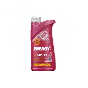 image of 1L Mannol ENERGY 5w30 Fully Synthetic Engine Oil SL/CF ACEA A3/B3 WSS-M2C913-B