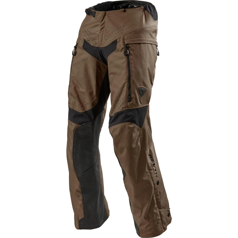Image of REV'IT! Continent Pants Brown Standard Motorcycle Pants Size 2XL