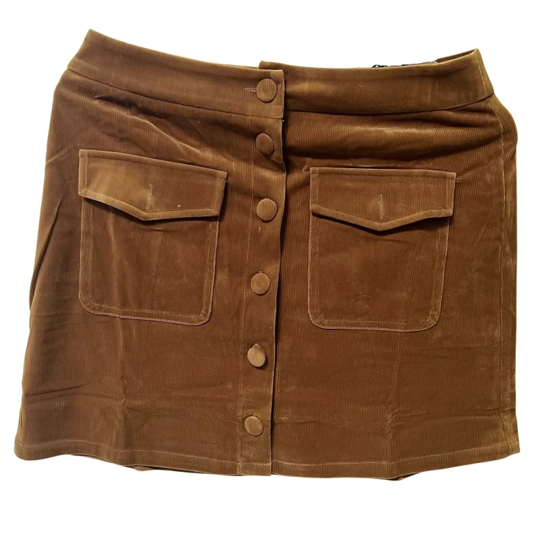 Image of La Petite Etoile Womens skirt La Petite Etoile Veveine Marron Female 36