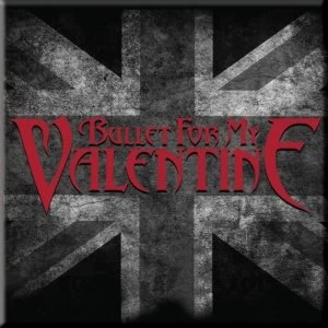 image of Bullet For My Valentine - UK Flag Fridge Magnet